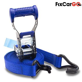 Стяжной ремень с храповым механизмом 25 мм. 0,8 т.